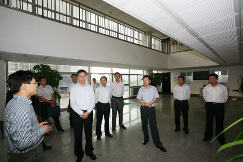 中共濰坊市委組織部調(diào)研組到環(huán)球軟件參觀(guān)調(diào)研